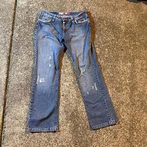 Take Two Upgrade Dept. Vintage Distressed Straight Leg Jeans W36 L34